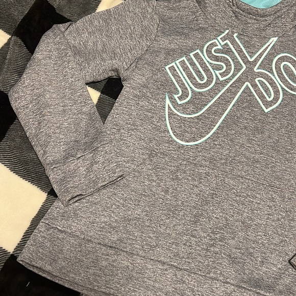 Nike Just Do It Hooded Sweatshirt size Medium - Picture 2 of 13